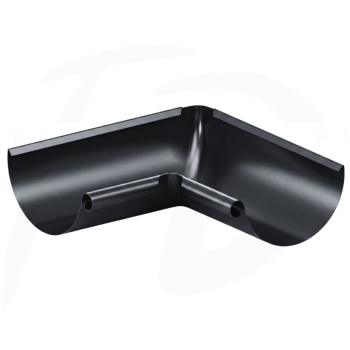 Narożnik wewnętrzny kąt dowolny 80-179° stalowy ⌀ 150 firmy KROP kolor czarny